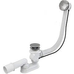Сифон для ванны автомат комплект Alca Plast А55КМ