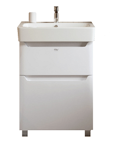 Тумба с раковиной Alavann Lana 60 белый Фото 1