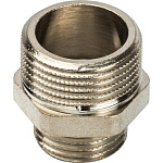 Ниппель переход. 3/4х1/2" ник. Stout Фото 2