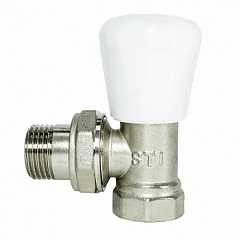 Вентиль ручной регулирующий STI 1/2" угловой