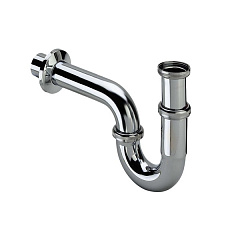 Сифон для раковины Viega 305611 U-образный, латунь/хром