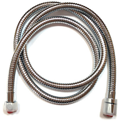 Шланг душевой 1,50-2,00м Sunbath растягивающийся в двойной оплетке, лат.гайки.