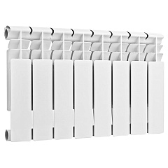 Радиатор алюмин. ROMMER AL 350-80-80-080  8 секций