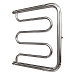 Полотенцесушитель водяной Point Фокстрот 500х600 с полкой, хром Фото 2