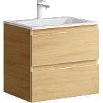 Комплект мебели для ванной Aqwella Accent 60 Дуб Золотой Фото 3