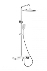Душевая система RUSH со смесителем для ванны и полкой PL5535-60
