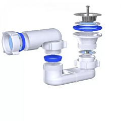 Сифон Ани для душ. поддона 1 1/2"х40 E010