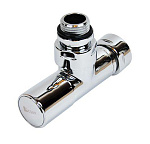 Вентиль угловой (кругл.) НР-ВН 1/2*3/4 Фото 1