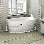 Акриловая ванна Радомир Орсини 160х90 левая (в компл. экран, каркас, слив-перелив) Фото 5