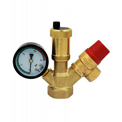 Группа безопасности 3 бар 1" ВР TIM JH1024-3std мини