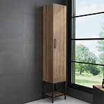 Шкаф-колонна Comforty Бредфорд-40 дуб темный Фото 1