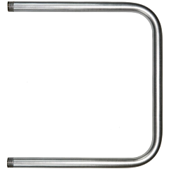 Полотенцесушитель ВоЛПро оц. П - образный Хром 50/60 1"