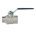 Кран шаровый 1" р. г/ш Stout Фото 2