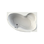 Акриловая ванна Радомир Ирма2 149x96 правая (в компл. экран, каркас, слив-перелив) Фото 1