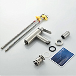 Смеситель для умывальника Ledeme 71003L нержавейка Фото 6