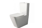 Унитаз-компакт Ceramica Nova Cubic CN1803 с микролифтом, безободковый Фото 1