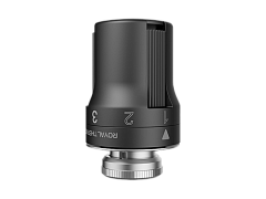 Термоголовка жидкостная М30х1,5 черная Royal Thermo