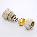 Муфта обж.-В 20х1/2" ник. Фото 4