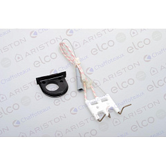 Блок электрода розжига и ионизации (контроля пламени) Ariston 65104549 