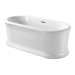Ванна акриловая AZARIO TOUR 180x90 отдельно-ая (чаша, сифон, рама)