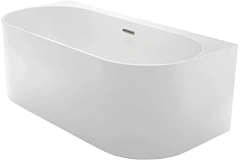 Ванна акриловая Azario BRADFORD 180х80 пристенная (чаша, сифон, рама)