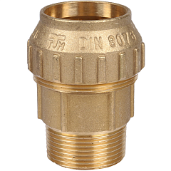 Муфта с наружной резьбой TIEMME  32х1 для труб ПНД (тип винтовой)