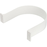 Отвод коаксиальный 90 DN60/100 п/м Stout (уплот. и хомут в ком.)  Фото 4