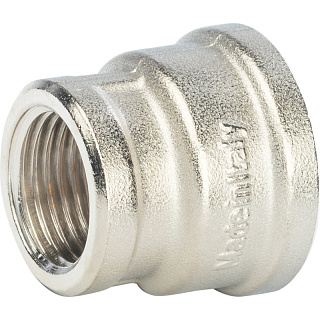 Муфта переход. 3/4х1/2" ник. Stout Фото 1