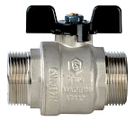 Кран шаровый 1 1/4" б. ш/ш Stout Фото 2