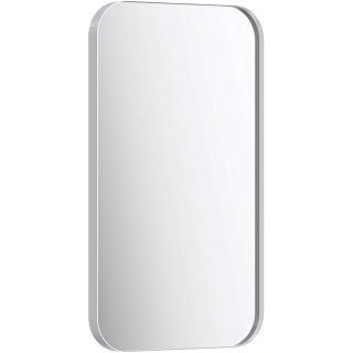 Зеркало прямоугольное Aqwella RM 50*90см Белое Фото 1