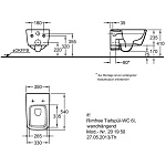 Унитаз подвесной KERAMAG it! 6л. с Rimfree, глубина 540 мм Фото 4