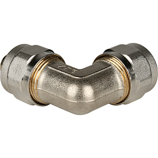 Угол 16  для металлопласт/труб Stout Фото 1