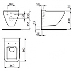 Унитаз подвесной Laufen Palace с сиденьем микролифт Фото 2