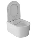 Унитаз подвесной безободковый Wave Solo с сиденьем микролифт Фото 2