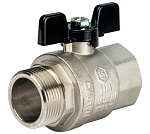 Кран шаровый 1 1/4" б. г/ш Stout Фото 1