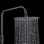 Душевая стойка со смесителем Ledeme 2480B черный Фото 11