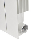 Радиатор алюминиевый STOUT ALPHA 500/80 4 секции Фото 6