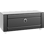 Тумба дополнительная напольная Aqwella Infinity 100см Черный Фото 1