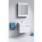 Комплект мебели для ванной Aqwella Brig 60 белый Фото 7