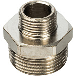 Ниппель переход. 3/4х3/8" ник. Stout Фото 1