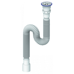 Гофросифон 1 1/2*40*50 D230 (1200 мм) UNICORN