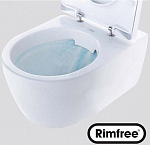 Унитаз подвесной безободковый GEBERIT iCon сиденье с микролифтом Фото 3