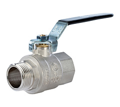 Кран шаровый 1" р. г/ш Stout