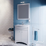 Тумба с раковиной Alavann Classic 60 белая Фото 3