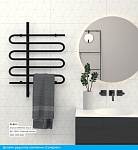 Полотенцесушитель электрический Сунержа ЭПАТАЖ левый/правый Белый матовый Фото 4