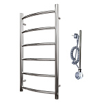 Полотенцесушитель электрический Point Афина П6 500х800 левый/правый, хром Фото 3