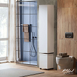 Шкаф-пенал Alavann Univers 30x139 белый Фото 4