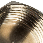 Заглушка на трубу 3/8" ник. Stout Фото 3