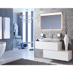 Пенал подвесной Aqwella Genesis 35см Белый Фото 2