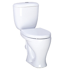 Унитаз-компакт Santeri "Воротынский" белый + сиденье